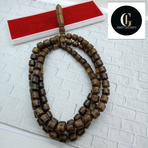 Kalung tasbih kayu kalimosodo A79