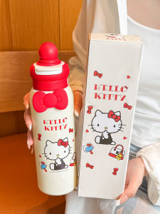 Cốc Nước Giữ Nhiệt Hellokitty Bằng Thép Không Gỉ 316 Dễ Thương Dành Cho Nữ Cốc Đựng Nước Bằng Thép Không Gỉ Cốc Đi Học Cốc Đựng Nước