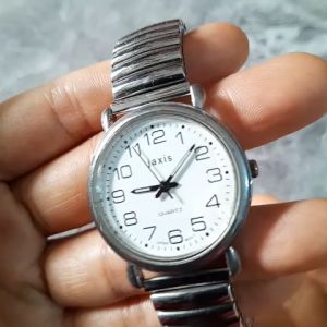 Đồng hồ nữ  J AXIS  DÂY CHUN đeo tay second hand si nhật- đã qua sử dụng