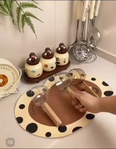 200ML Measuring Spoon Kitchen Plastic Scoop With Clip Flour Milk Powder Rice Biscuit Spoon