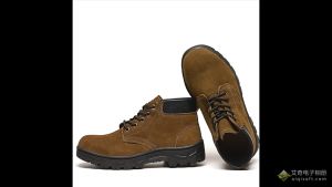 รองเท้าหนังหุ้มข้อสูง ทนต่อการสึกหรอ กรดและด่าง สำหรับผู้ชาย