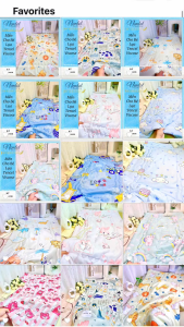 ☪️FOR BABY☪️ Mền Lụa Tencel Viscose Trẻ Em 70x120cm Mềm Mát Chăn Chần Bông Cao Cấp _ Nemtot Bedding