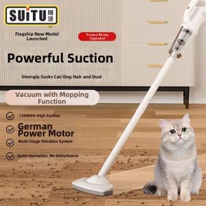 Portable Handheld Vacuum Cleaner with Strong Suction