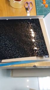 Bộ bàn PEI in hai mặt K1 Max Dual-Sided Glossy PEO + Matte PEI Printing Platform Board Kit (Không có nhãn dán từ mềm)