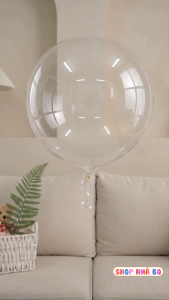 Bóng Trong Suốt PE 18 20 24 36 Inch Nhà Bo Bóng Bubble Trang Trí Sinh Nhật Thôi Nôi Sự Kiện