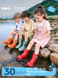 Anti-slip Durable Waterproof Rain Boots For Kids