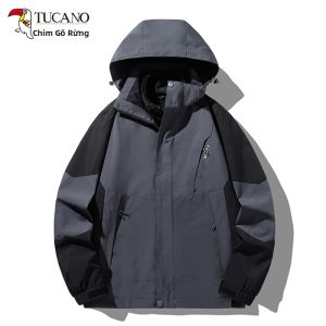 TUCANO | Áo Khoác Đi Bộ Ngoài Trời Chống Gió Chống Nước 3 Trong 1