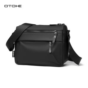OTOHE Mens Shoulder Bag Fashion Messenger Bag Travel Bag Business Bag Large Capacity Cross Body Bag Waterproof Lightweight Casual Bag Leisure Sport Street Bag for College Student