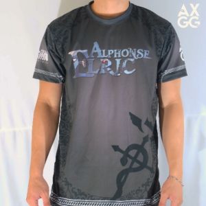 AXGG \"Fullmetal Alchemist\" Anime T-Shirt: Perfect Merch for Gamers & Anime Lovers