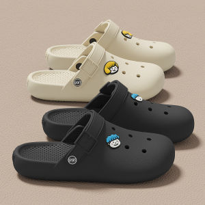 Hodo Mens Office Wear Summer Outdoor Sandals Anti-Slip Odor-Resistant EVA Slip-On Shoes Slipper Comfortable Breathable Sandals