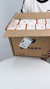 [20ห่อ ] Botares GB/T 20808 Air Cushion Soft Tissue กระดาษทิชชู่ กระดาษชำระ กระดาษทิชชู่ หนา 4 ชั้น 360 แผ่น