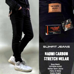 Celana panjang pria naomi HUGO bahan kanvas premium tebal bagus terbaru SIZE 26-39 bisa C.O.D