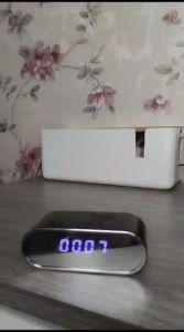 Spy Camera Z10 WIFI HD 1080P Hidden Kamera Cam CCTV Mini Pengintai Model Jam Meja Spycam Table Clock