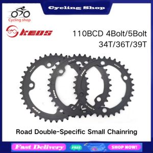 Keos xe đạp đường trường 110bcd kép chainring sửa chữa cụ thể nhỏ chainring-tương thích với Shimano 105/Ultegra/dura-ace cranksets