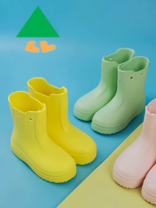 YHOME shukiku - Rain Boots Japan Playful Kids Rain Boots Waterproof and Non-slip ( Size 22-32 ) XMT 6456