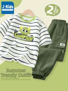 JKIDS | Summer New Childrens Striped Lightweight Casual Pants