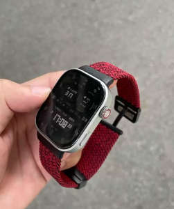 Magnetic Braided Solo Loop For Redmi Watch 6 5 4 Band Nylon Bracelet Correa For xiaomi band 8/9pro Sport Watchband