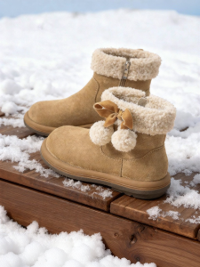 Josiny | Insulated Warm Fur Snow Boots for Women Soft Soles