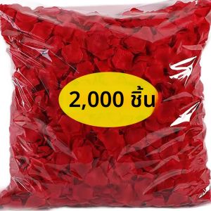กลีบกุหลาบปลอม2000-6000ชิ้นอุปกรณ์ยิงสำหรับคู่รักงานปาร์ตี้งานแต่งงานดอกไม้ประดับตกแต่งสุดโรแมนติกของขวัญแฮนด์เมดแบบทำมือ