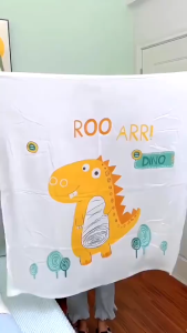 [MAMA] CHĂN MỀN CHO BÉ - CHĂN LỤA SỢI TRE CAO CẤP – SIÊU MỀM MÁT (110x110cm) - CHĂN HÈ CHO