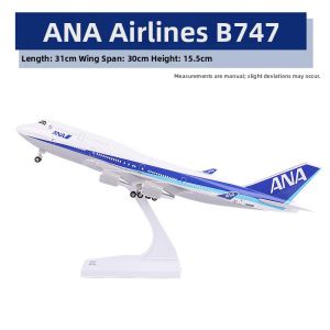 SEELUCKER | Large Boeing 747 Replica Model 47cm