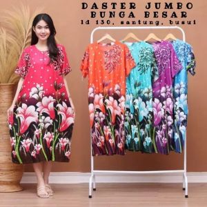 promo daster jumbo busui ibu muda kekinian/daster jumbo viral/baju lenggan pendek jumbo/baju santai/baju rumahan