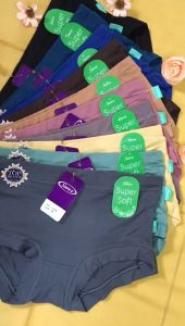 3 Pcs Celana Dalam Wanita Dewasa  Bahan Lembut Polos Sorex 1238 Super Soft Size M L EL QL