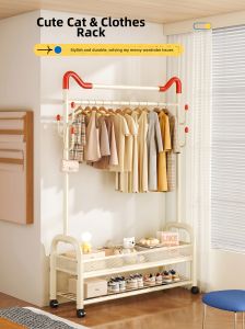 XUANG | Robust Thickened Indoor Hanging Storage Clothes Rack