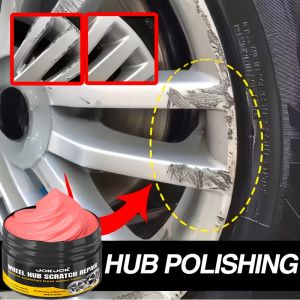 Car Wheel Scratch Repair Kit Includes Polishing Paste Enhances Maintenance EffectivenessRestores Wheels to Like-New Condition