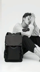 "SG SELLER" TheBagPlace New Korean Simple Backpack Laptop Bag Nylon Oxford Fabric 100% Waterproof "Fast Free Shipping"