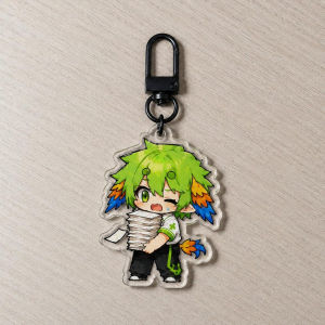 Bandai | Móc Khóa Acrylic Cho Vũ Trụ Bất Ổn ParrotX2 Wemmbu EggChan Mặt Dây Chuyền Ba Lô Sáng Tạo Đồ Trang Trí Thích Hợp Làm Quà Tặng Cho Người Hâm Mộ