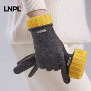 Warm Touch Screen Knit Wool Gloves