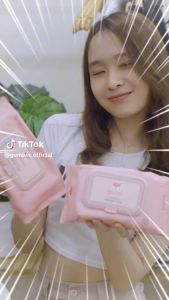 Combo 5 Bịch Khăn Ướt Gumi Không Mùi Không Cồn Dùng Được Cho Em Bé Gói 100 Tờ