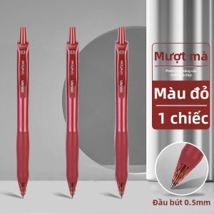 deli | Bút Trung Tính Chống Thấm Nhanh Có Thể Thu Vào 0.5mm