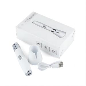 5 In 1 Eye Beauty Device Facial Massager LED Red Blue Light Wand for Dark Circles Eye Bags Puffiness Relax Eye Skincare Tool