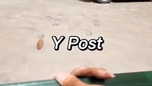 เสารั้วเหล็ก (สูง 1.3m 1.5m 1.8m) เสารั้วเหล็กหนา เสารั้วตาข่าย เสาล้อมสวน เสารั้วบ้าน เสารั้วเหล็กหล่อสามเหลี่ยม รั้วสวน