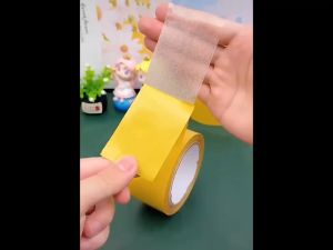 10M Double Sided Tape Heavy Duty High Viscosity Grid Fiber Transparent Double Sided Tape Double Mesh Tape