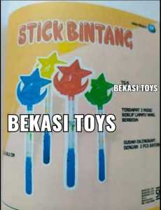 Mainan Anak 24Pcs Stick Led Karakter Bulan Bintang