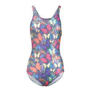 2025 New Speed Suit Swimsuit Womens Triangular One-Piece Swimming Pool Special Student Beginner High Elasticity Quick Dry