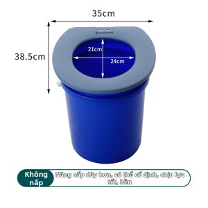CHIZI | Bệ Nằm Toilet Di Động Dày