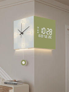 BEISIJIA | Hassle-Free Installation Wall Corner Electronic Double-Sided Clock