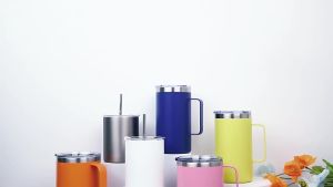 Tumbler Stainless & Gagang Tumbler Premium Steel 30oz 450 ml