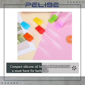 Pelise Silica Gel Brush High Temperature Baking Barbecue Tool Pastry BBQ Basting Oil Brush