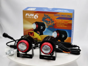 FUNTIMES Original V2 Mini Driving Light Waterproof Spotlight for Motoecycle Accessories Motor Parts