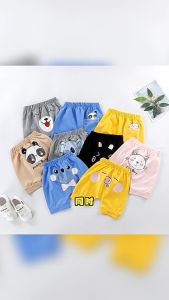 YY222 กางเกงขาสั้นเด็กลายการ์ตูนน่ารักๆ ของไทย สมัครสร้างสินค้า พร้อมส่ง