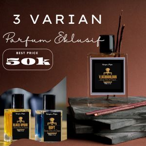 paket eksklusif 3 Varian parfum terlaris