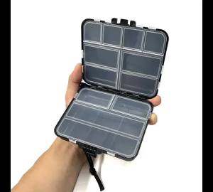 Fishing Tackle Bait Storage Boxes Portable Double-Sided Lure Hook Organizer Mini Utility Lures Fishing Box