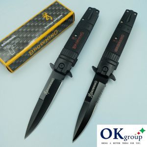 OKgroup NB022-FULL/SAW ดูดี ดูสวย ดูพกพา ดูแคมป์ปิ้ง 21ซม. เครื่องสำอาง Stainless Steel รุ่น FULL/SAW พร้อม ระบบดีดใบมีด ที่ทุบกระจก