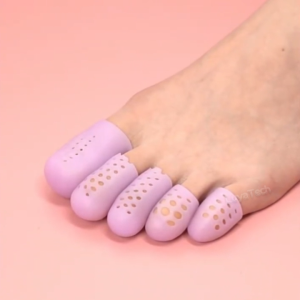 Gel Toe Protector Toe Cap Silicone Big Toe Cover for Ingrown Toenail Corns Calluses Blister Finger Sleeve for Men and Women