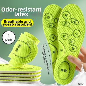 LINGMIAO | Massage Insoles for Women Pressure Point Relief Breathable Anti-Odor